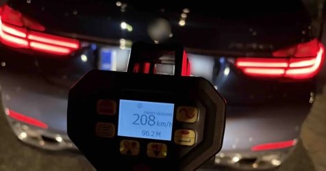 Μέγαρα: Συνελήφθη 29χρονος που έτρεχε με 208 χλμ./ώρα στην Αθηνών – Κορίνθου