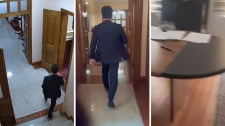 Αλβανία: Βουλευτής άρπαξε έγγραφο στρατιωτικής συμφωνίας με τις ΗΠΑ και… το ‘σκασε – Έπεσε από τις σκάλες η υπάλληλος που προσπάθησε να τον σταματήσει (Βίντεο)