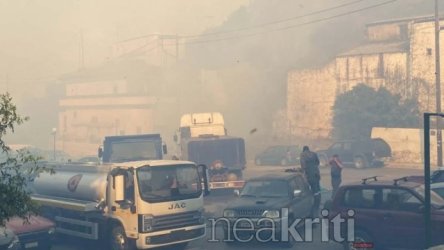 Φωτιά στο Ρέθυμνο: “Έχουν καεί περίπου δέκα σπίτια” – Συγκλονίζουν οι μαρτυρίες κατοίκων από Σαχτούρια και Αγία Γαλήνη (Βίντεο)