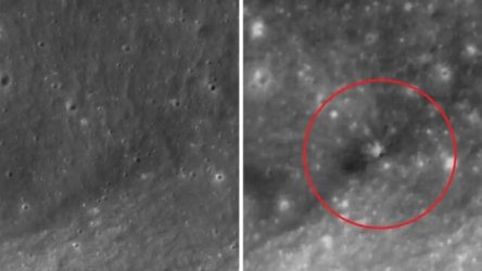Σύγκρουση πυραύλου της SpaceX με τη Σελήνη: Οι εικόνες πριν και μετά