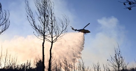 Υπό μερικό έλεγχο η φωτιά στο Κιλκίς