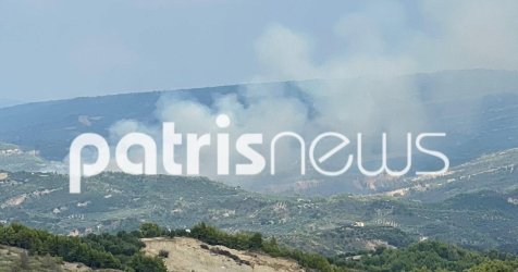 Φωτιά τώρα στο Μουζάκι Ηλείας: Μεγάλη κινητοποίηση της Πυροσβεστικής