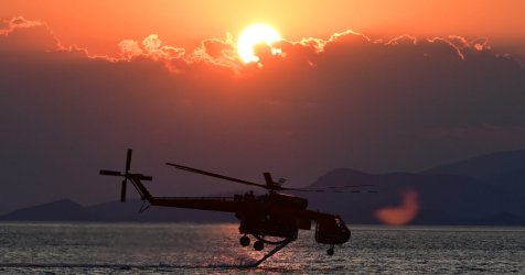Οριοθετήθηκε η φωτιά στο Νότιο Πήλιο – Ήχησε το 112