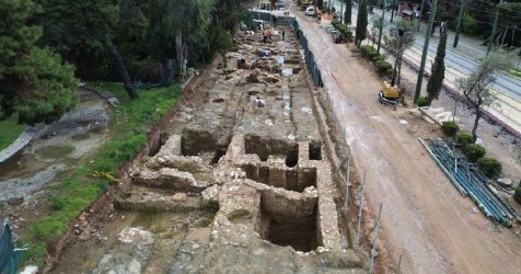 Στο «φως» εντυπωσιακό ρωμαϊκό οικοδομικό συγκρότημα στη Βασιλίσσης Όλγας – Φωτογραφίες
