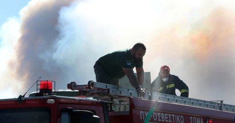 Φωτιά τώρα στη Χαλκιδική – Ήχησε 112 στην Κασσάνδρα