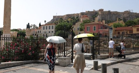 Καύσωνας: Η χειρότερη μέρα για την Αθήνα – Η θερμοκρασία