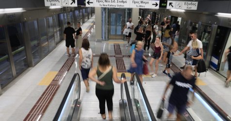 Μετρό Θεσσαλονίκης: Πρώτες εικόνες και βίντεο από τα δρομολόγια προς Καλαμαριά