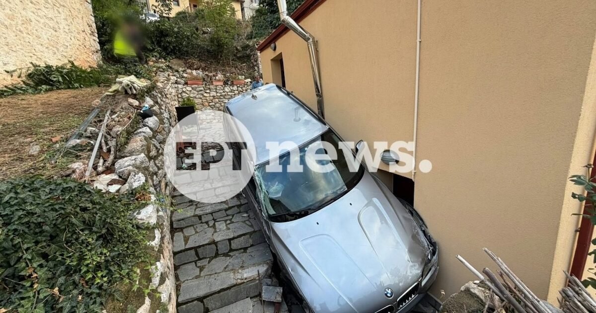 «Σοκ στην Καστοριά: Αυτοκίνητο «προσγειώνεται» σε αυλή σπιτιού – Τραυματισμένη η 39χρονη»